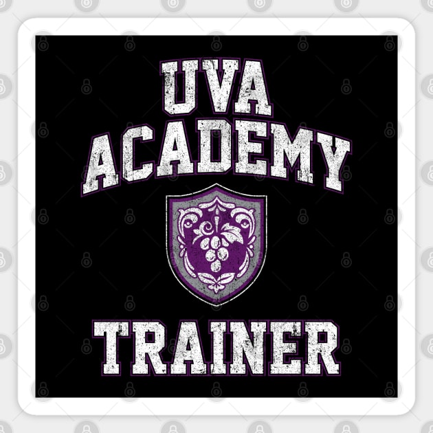 Uva Academy Trainer Magnet by huckblade